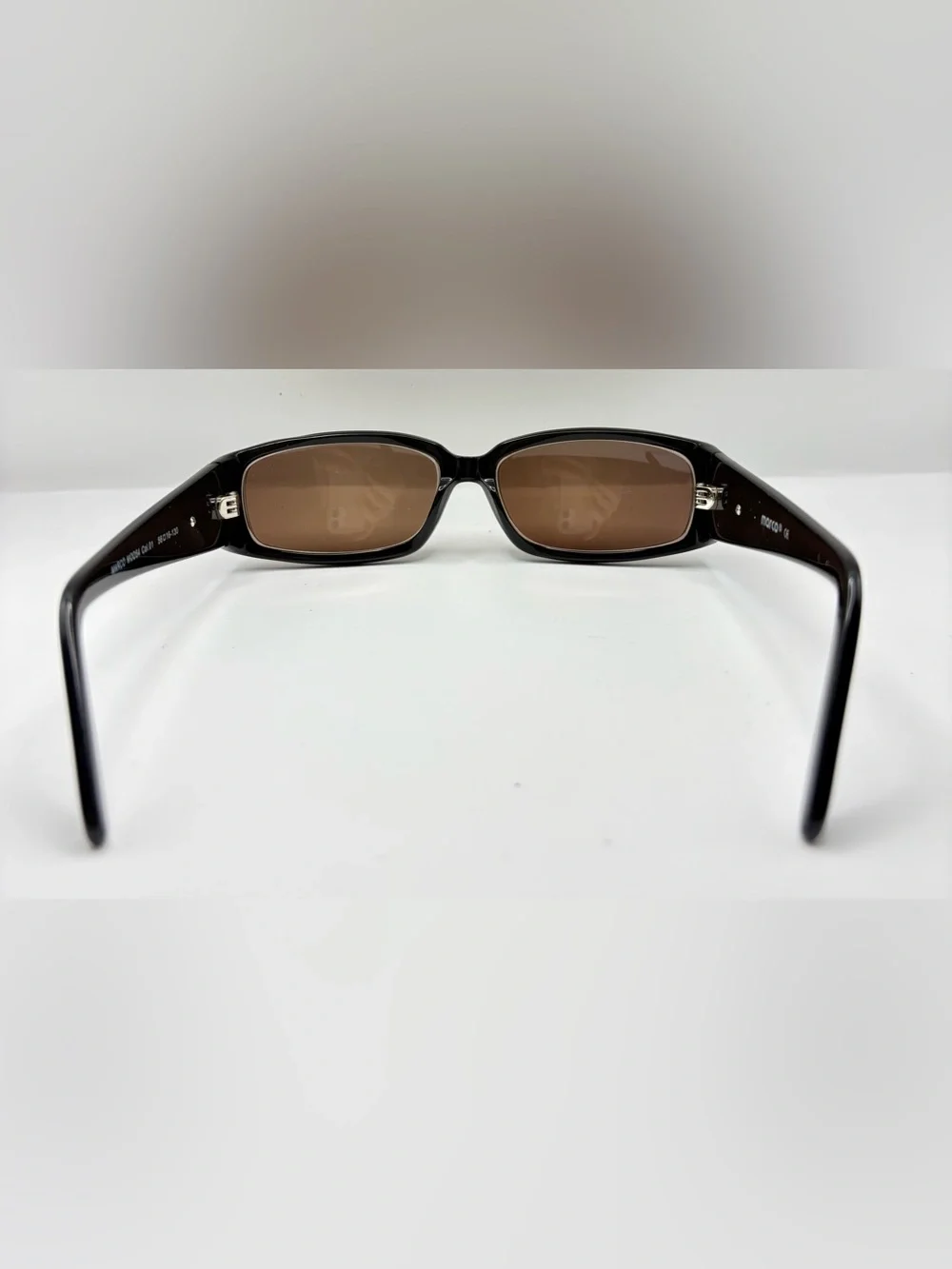 Marco 54 Black Oval Sunglasses Frames Only